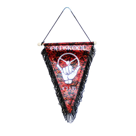 OLDSKOOL CLUB PENNANT ROJO