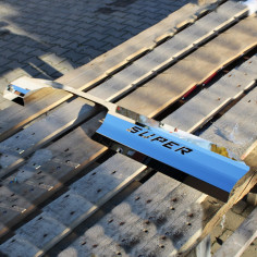 SCANIA R STREAMLINE chrome lath side skirts exhaust