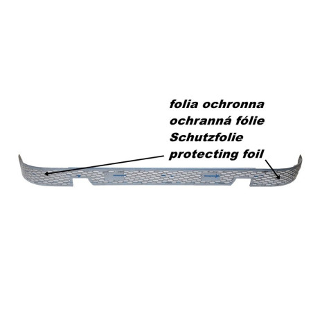 VOLVO FH Nierdzewna osłona szyby podszybie