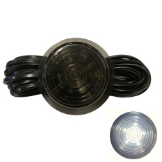 LED LAMPSKÄRM MODUL GYLLE VIT SVART LINJE