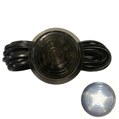 MODULE D'ABAT-JOUR LED GYLLE WHITE BLACK LINE