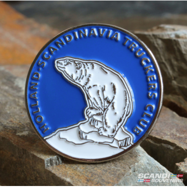 PIN HOLLAND SCANDINAVIA TRUCKERS CLUB PIN