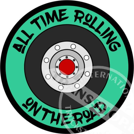 ALL TIME ROLLING STICKER 10 CM