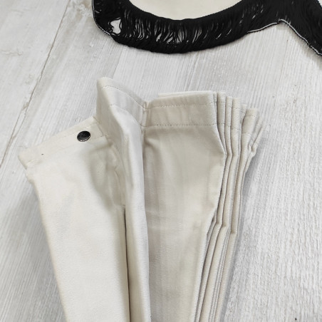 RIDEAUX PLISSÉS À DEUX ÉPAISSEURS