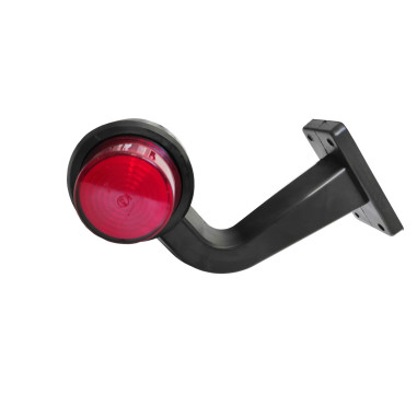 LAMPE À LED NÉON ORANGE ROUGE CASSÉ OLD SCHOOL