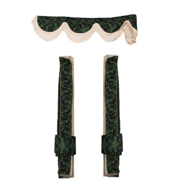 GROENE GORDIJNEN IN DEENSE STIJL DP03