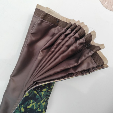 GROENE GORDIJNEN IN DEENSE STIJL DP03