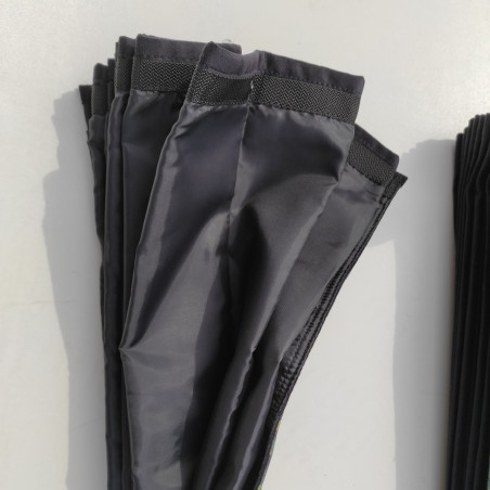 ZELENE PLIŠANE ZAVJESE U DANSKOM STILU DP03