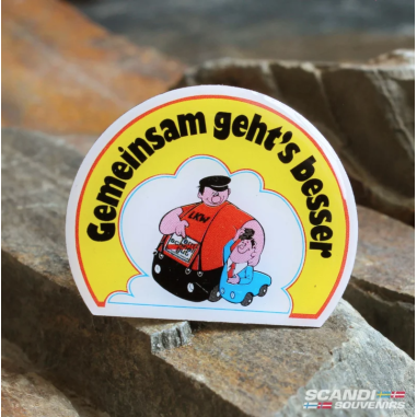 PIN PRZYPINKA GEMEINSAM GEHT'S BESSER