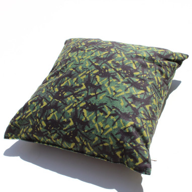 OLD SCHOOL PILLOW IN DANISH STYLE PLUSH GREEN DP03