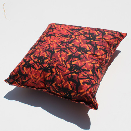 OLD SCHOOL PILLOW IN DANISH STYLE PLUSH RED DP03