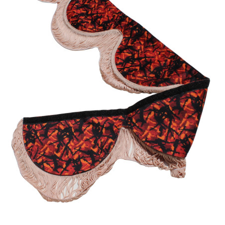 VÁLVULAS PARA PARABRISAS ROJAS ESTILO DANÉS PLUSH DP03