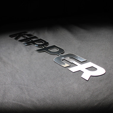K-I-P-P-E-R EMBLEMAT NIERDZEWNY LOGO CHROM KIPPER
