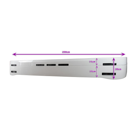 VIZIR ZA SUNCE SCANIA NEXT GEN 30CM CUSTOM 7 10-0216 (W1007)