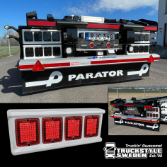 TAIL LIGHT HOLDER TRUCK TRAILER BUMPER 2