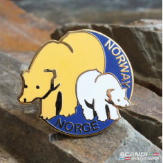 GROTE & KLEINE LJSBEER - pin