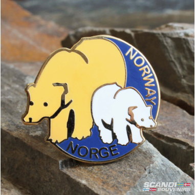 GROTE & KLEINE LJSBEER - pin