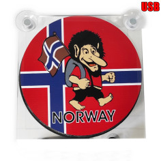 LIGHTBOX USB 17x17 TROLL NORWAY LED LIGHT BOX DELUXE