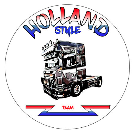 HOLLAND STYLE SCANIA 8 CM WHITE