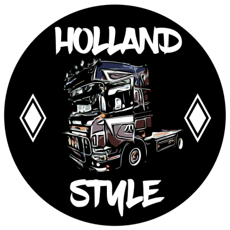 HOLLAND STÍLUSÚ SCANIA MATRICA 8 CM FEKETE