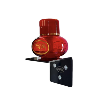 FÖNSTERHÅLLARE MED SUGKOPP FÖR LUFTFRÄSCHARE MED VALLMO