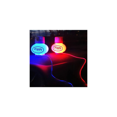 LEDSON ILLUMINATION LUMIÈRE FLOTTANTE ROUGE COQUELICOT