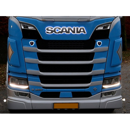 SCANIA DUAL COLOR NARANCS + FEHÉR VILÁGÍTÁS