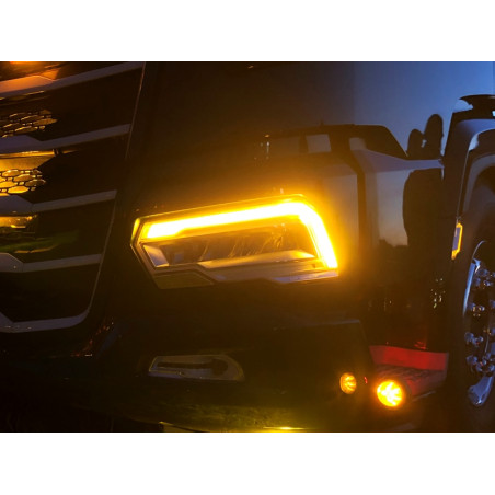 Para DAF NGD XF XG XG+ Juego de módulos de luces de circulación diurna naranja