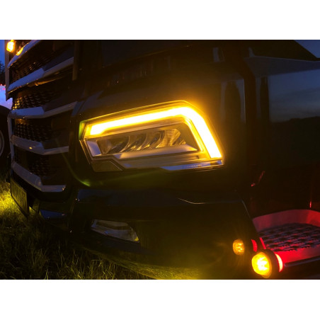 Do DAF NGD XF XG XG+ POMARAŃCZOWE ŚWIATŁA JAZDY DZIENNEJ ZESTAW MODUŁÓW