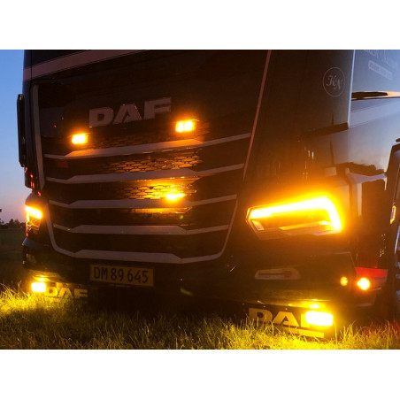 Do DAF NGD XF XG XG+ POMARAŃCZOWE ŚWIATŁA JAZDY DZIENNEJ ZESTAW MODUŁÓW