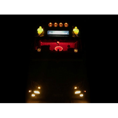 Para DAF XF 106 E6 JUEGO DE LUCES DE CONDUCCIÓN DIURNA NARANJA