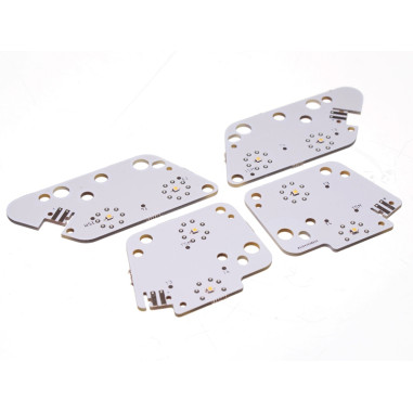 Do DAF XF 106 E6 POMARAŃCZOWE ŚWIATŁA JAZDY DZIENNEJ ZESTAW