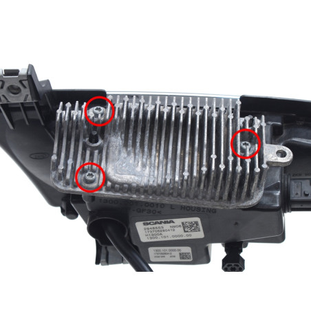 SCANIA NG R/S 2023+ DVOUBAREVNÉ ORANŽOVÉ LED MODULY + STROBESKOP