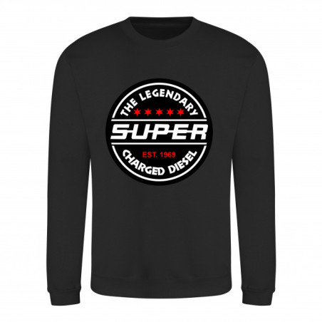 SUDADERA "THE LEGENDARY SUPER CHARGED DIESEL"