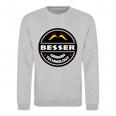 SWEAT-SHIRT "BESSER GERMAN TECHNOLOGY"