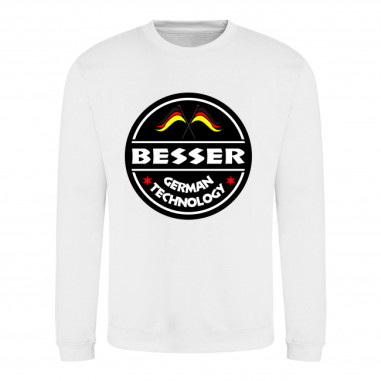 SWEAT-SHIRT "BESSER GERMAN TECHNOLOGY"