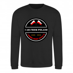 SWEAT-SHIRT "I'M FROM POLAND AND I KNOW WHAT STYLE IS"