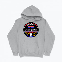 SUDADERA CON CAPUCHA Y CANGURO "HRVATSKA WITH STYLE" 2