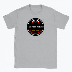 KOSZULKA T-SHIRT "I AM FROM POLAND" 2