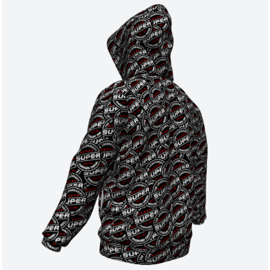 SWEATSHIRT MET CAPUCHON FULL "THE LEGENDARY SUPER CHARGED DIESEL"