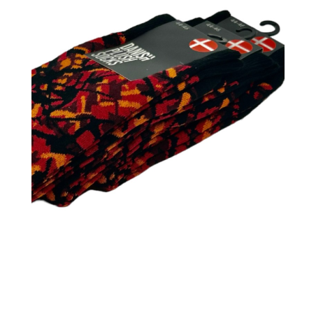 DEENSE PLUCHE SOKKEN, ROOD