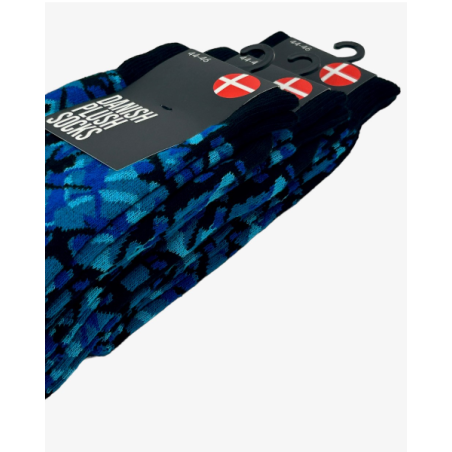 CALZINI IN PELUCHE DANESE, BLU