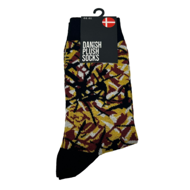 DANISH PLUSH SOCKS, YELLOW