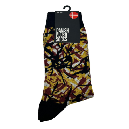 CALCETINES DE FELPA DANÉS, AMARILLO