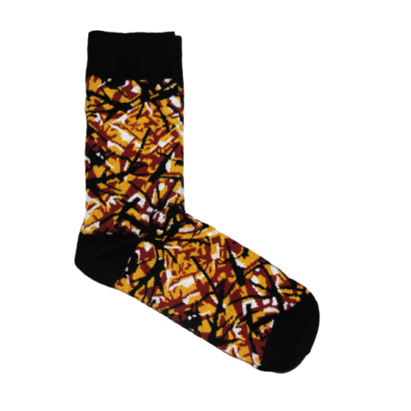 DANISH PLUSH SOCKS, YELLOW