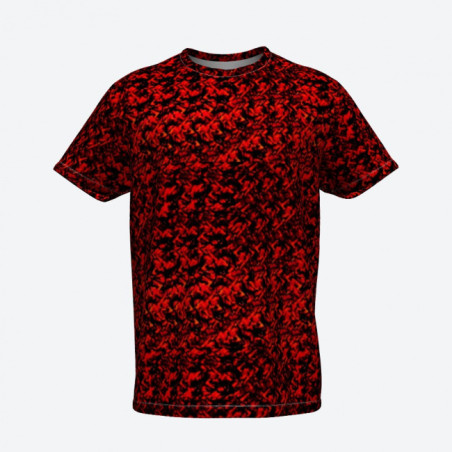 DANISH PLUSH T-SHIRT, RED