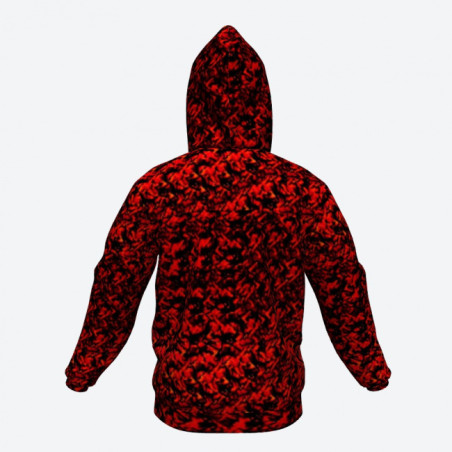 SUDADERA COMPLETA FELPA DANÉS ROJA