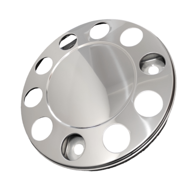 CENTRAL CAP 22,5" ROSTFRITT STÅL KROM