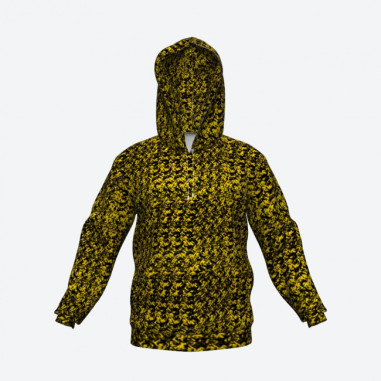 YELLOW DANISH PLUSH HOODIE