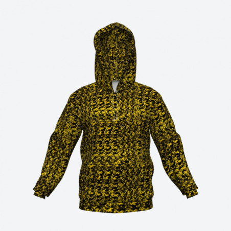 YELLOW DANISH PLUSH HOODIE